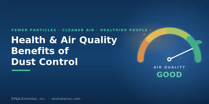 health and air quality benefits.