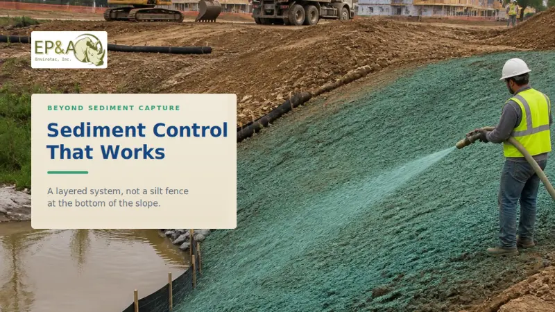 How Sediment Control Helps Construction Sites: Thinking Beyond Sediment Capture